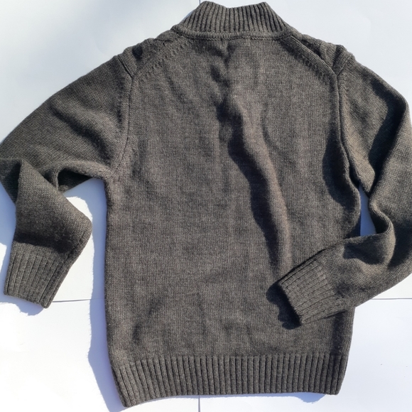 Lorenzo Magni Italy Cable Knit Mock Neck Sweater - Picture 2 of 8